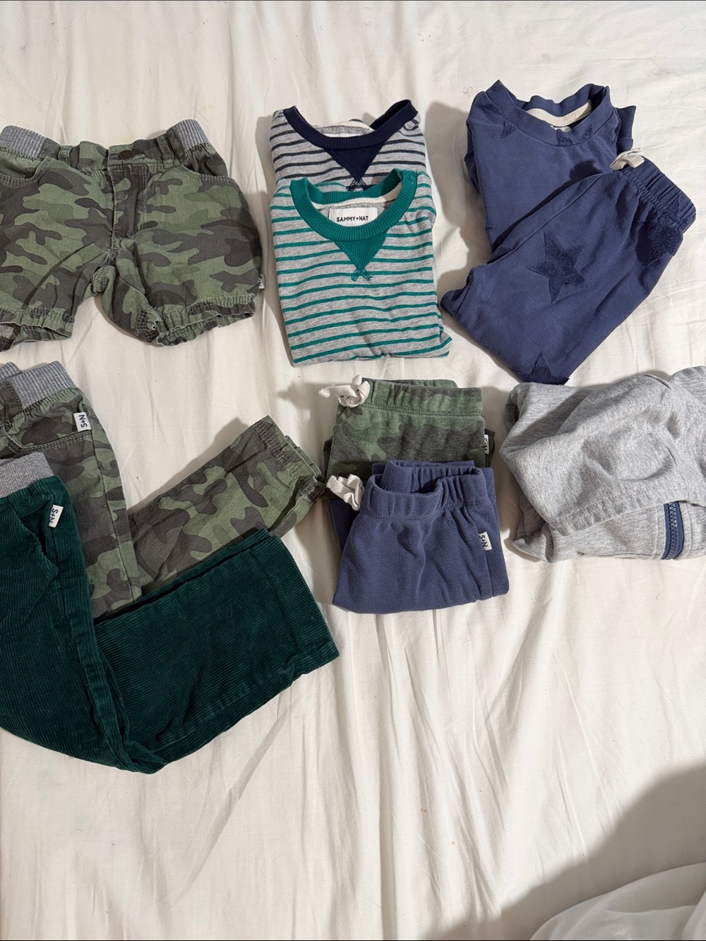 12 Piece Boys Sammy + Nat Lot Size 18-24 Months & 2T